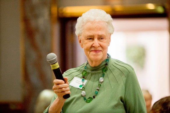 Ellie Leach at MABVI's Senior Connection 2014